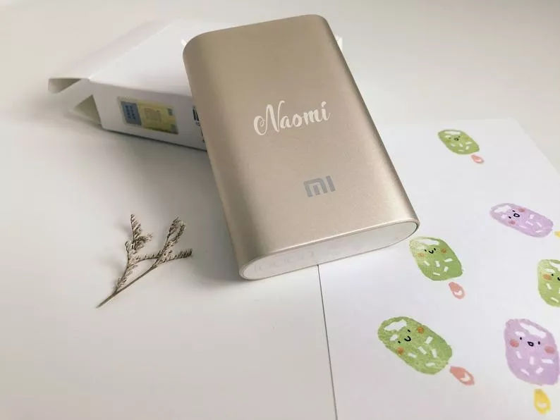 定製個人物品：移動電源麻豆伦理片无码打標機